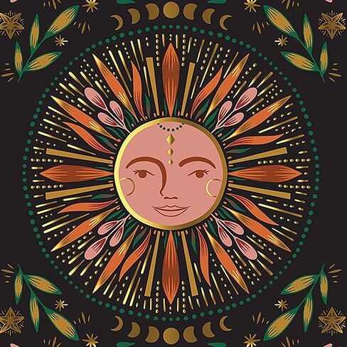 Brea Reese Scratch Art Paper Pad - Sun & Moon Metallic DIY Craft Kit in Saudi Arabia