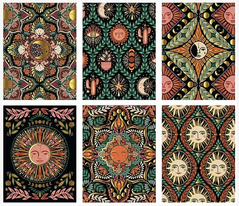 Brea Reese Scratch Art Paper Pad - Sun & Moon Metallic DIY Craft Kit in Saudi Arabia