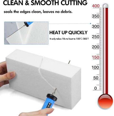 Jhua Hot Wire Knife Foam Cutter Tool Set 4-in-1 Styrofoam Cutter Electric Foam Cutting Tool with 4 Cutting Machine Pen for Arts Handcraft DIY in Saudi Arabia