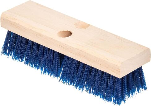 Carlisle FoodService Products 36193P14 Blue Color, 10" Polypropylene Deck Scrub Brush in Kuwait