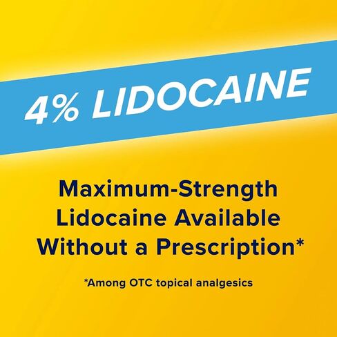 Aspercreme Essential Oils Lidocaine Pain Relief with Rosemary & Mint, Roll-On No Mess Applicator, 2.5 oz. in Saudi Arabia