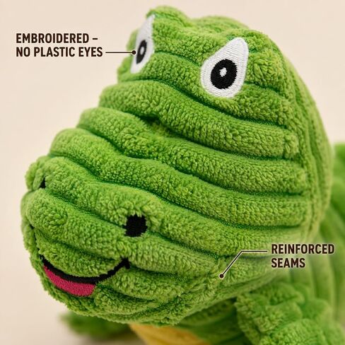 Jalousie Plush Toys Assortment Value Bundle Puppy Pet Mutt Squeak Toy for Medium Large Dogs (5 Pack Corduroy) in Kuwait