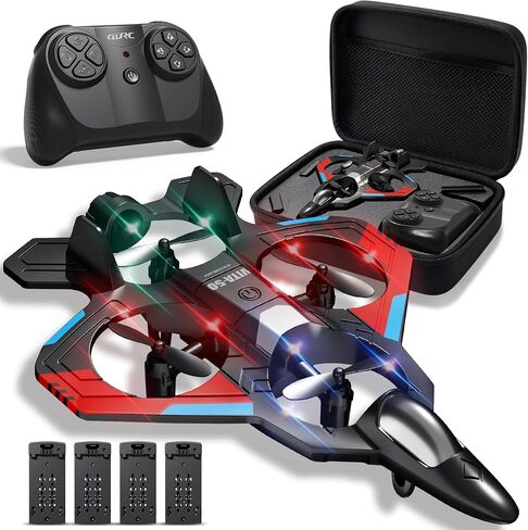 4DRC RC Planes for Kids Adults,Red,4 Batteries with Carring Case in Saudi Arabia