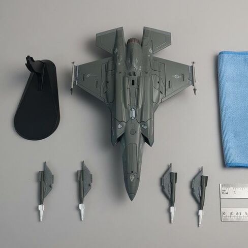 Simhoa Aircraft Display F 35A Jet Model Airplane Model Fighter Model Static Model with Precision Alloy Construction and Removable On Display Base Suitable in Kuwait