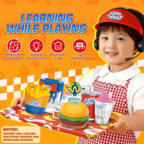 Super Wings 5" Transforming Jett Airplane Robot & Paul Astra Toys in Saudi Arabia
