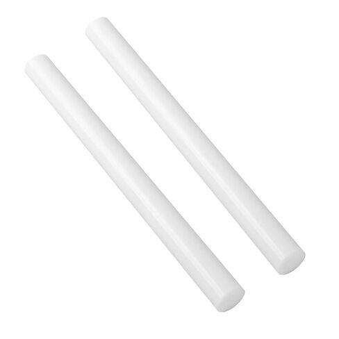 (2 Pack) Round Acetal Copolymer Rods - Standard Tolerance 1 ½ -Inch Diameter and 12-Inch Length Opaque Black Acetal Copolymer Rods Meets ASTM D6778 Specifications Perfect for Non-Marring Fixtures in Kuwait