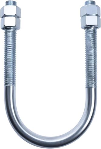 U-Turn - 2 inch Pipe Size U-Bolt with Nuts, 304 Stainless Steel (2-7/16 inch ID) (2 Pieces) in Kuwait