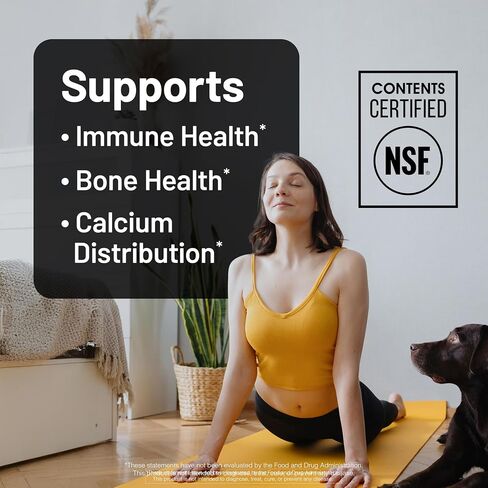 NatureWise فيتامين D3 النباتي 5000iu (125 ميكروجرام) + فيتامين K2 (100mcg VitaMK7) وظيفة العضلات الصحية، ودعم المناعة، غير معدل وراثيًا، خالي من الغلوتين في زيت الزيتون المعصور على البارد in Kuwait
