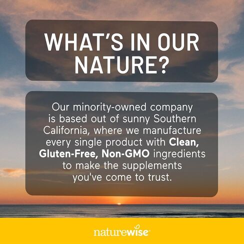 NatureWise فيتامين D3 النباتي 5000iu (125 ميكروجرام) + فيتامين K2 (100mcg VitaMK7) وظيفة العضلات الصحية، ودعم المناعة، غير معدل وراثيًا، خالي من الغلوتين في زيت الزيتون المعصور على البارد in Kuwait