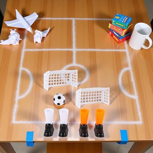 Finger Soccer Game Set with 2 Goals, Mini Table Football Game for Fans Club Sports Bar and Home Party in Kuwait