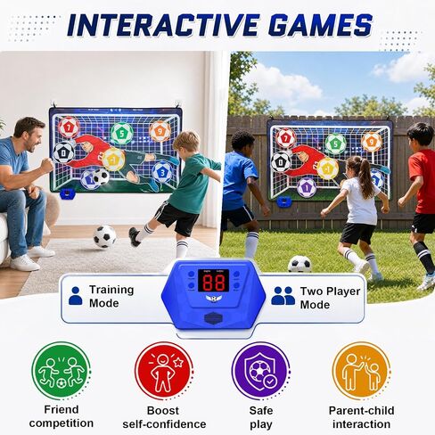 Electronic Scoring Soccer Game for Kids, Indoor Outdoor Soccer Training Toy in Saudi Arabia