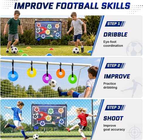 Electronic Scoring Soccer Game for Kids, Indoor Outdoor Soccer Training Toy in Saudi Arabia