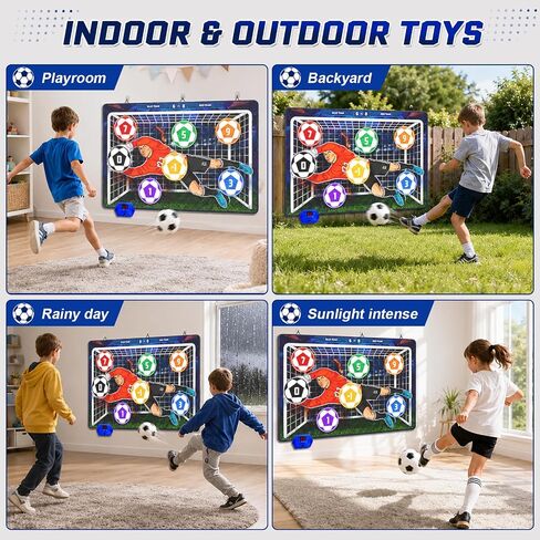 Electronic Scoring Soccer Game for Kids, Indoor Outdoor Soccer Training Toy in Saudi Arabia