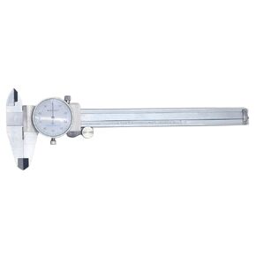HFS(R) 0-6inch/0-150mm Vernier Caliper Imperial & Metric Measuring Tool, Carbon Steel Manual Non Digital Caliper, +/-0.001in/0.02mm Accuracy in Saudi Arabia