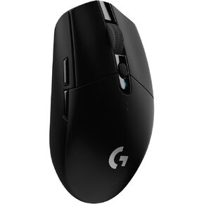 Logitech G305 Lightspeed Wireless Gaming Mouse, Hero Sensor, 12,000 DPI, Lightweight, 6 Programmable Buttons, 250h Battery Life, On-Board Memory, PC/Mac - Black (German Packaging) in Kuwait