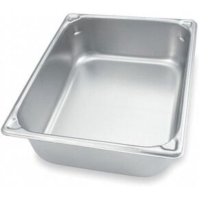 Vollrath Super Pan V Half-Size Anti-Jam Steam Table Pan, 2.5-Inch Deep, Stainless Steel, NSF in Saudi Arabia