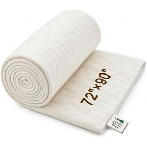 Natural Cotton Quilt Batting 72 × 90 Inches 200gsm in Saudi Arabia