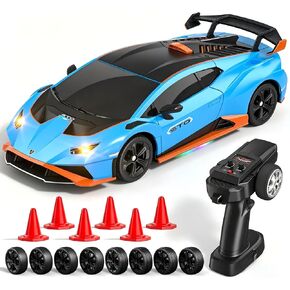 Axirata Lamborghini Remote Control Car 1:24 Scale Lamborghini Toy Car（Blue） in Kuwait