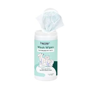 Hepper Pet Wash Wipes - Aloe & Cucumber - For Dogs & Cats in Saudi Arabia