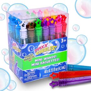 Maxx Bubbles 40 Pack Mini Bubble Wands 40 Pack in Kuwait