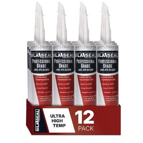 SILA-SEAL Ultra-High Temperature Red (600 Degree) 100% RTV Silicone with reclosable Nozzle (case of 12) in Saudi Arabia