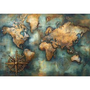 The Shabby Hummingbird Old World Luxe Large Decoupage Paper (For Furniture, large projects) in Kuwait