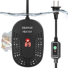 HITOP 100W Mini Adjustable Aquarium Heater: Digital Fish Tank Heater with Protective Cover and Controller for 5-30Gallon in Kuwait