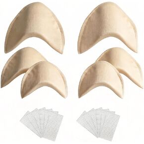 3 Pairs Shoulder Pads for Women Clothing, 2 Thickness Options in Saudi Arabia