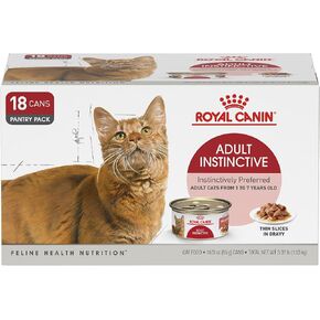 Royal Canin Feline Health Nutrition Adult Instinctive Adult Thin Slices in Gravy Cat Food, 3 oz (Pack of 24) in Kuwait