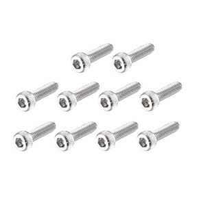 uxcell M2.5x10mm 0.45mm Pitch Bolts Hex Socket Cap Head Screws 100pcs in Kuwait
