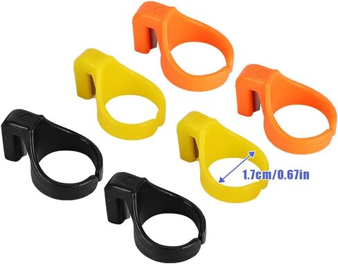 Joyzan Thread Cutter Finger Rings, Plastic Sewing Thimble Yarn Cutting Tool in Kuwait