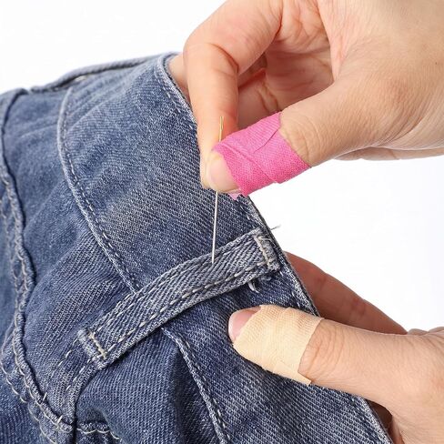 SULIKJHUI 6 Rolls Thimble Tape for Hand Sewing, Self-Adhesive Finger Protec in Kuwait
