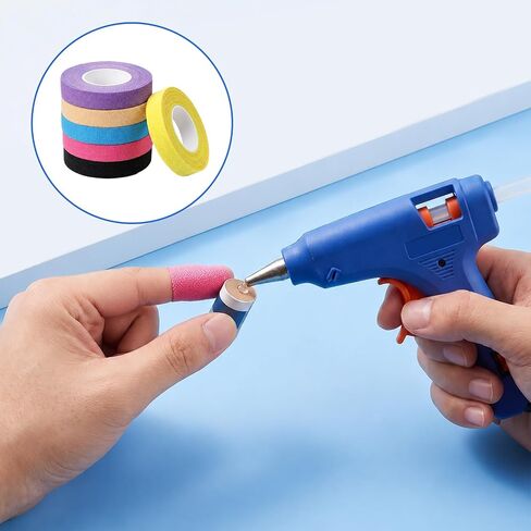 SULIKJHUI 6 Rolls Thimble Tape for Hand Sewing, Self-Adhesive Finger Protec in Kuwait