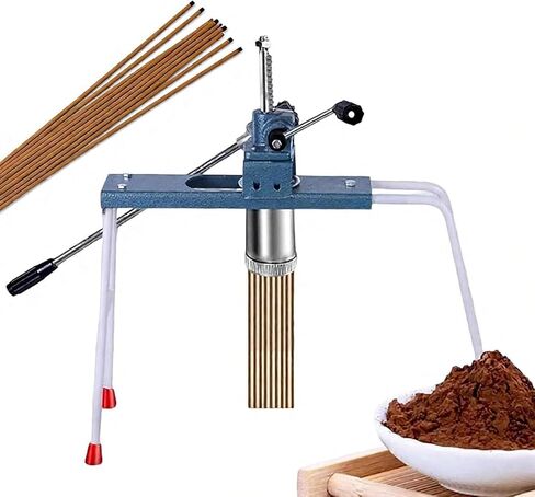 Manual Incense Making Clay Extruder DIY Kit with Mould Plates,Drying Nets,Boards,and Cutting Knife in Kuwait