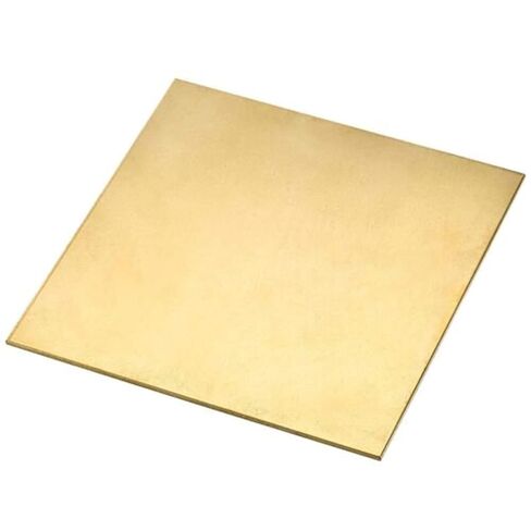 Brass Plate Sheet Thickness 1.5mm x 200mm x 200mm 1Pcs, Brass Metal Plates Sheets for Crafts DIY Decoration Hobbies from Bopaodao in Saudi Arabia