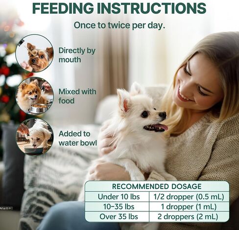 Collapsed Trachea Treatment for Dogs, Trachea Cough Elixir, Dog Cough Treatment –Natural Herbs Respiratory Support, Promotes Throat Comfort and Breathe Smoothly for Honking Cough, Gagging and Wheezing in Saudi Arabia