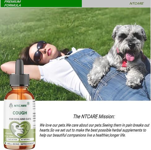 Kennel Cough Drops for Dogs & Cats, 2 Oz in Kuwait