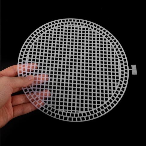 Plastic Mesh Canvas Sheets 12pcs for Crochet Bag Bottoms in Kuwait