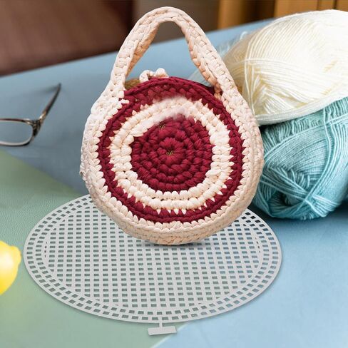 Plastic Mesh Canvas Sheets 12pcs for Crochet Bag Bottoms in Kuwait