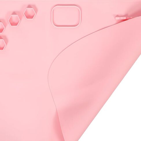 Silicone Craft Mat for Teens, Multi Use Painting Pad Pink in Saudi Arabia