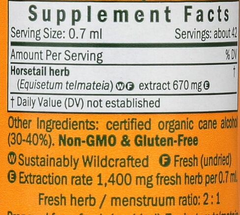 Herb Pharm Horsetail Liquid Extract for Urinary System Support - 1 Ounce in Kuwait
