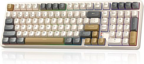 Redragon K502 RGB Gaming Keyboard RGB LED Backlit Illuminated 104 Key Silent Keyboard with Wrist Rest for Windows PC Games (RGB Backlit) in Kuwait