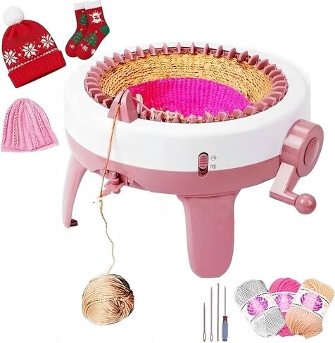 SENTRO 48 Needles Knitting Machine with Row Counter, Circular Crochet Loom in Saudi Arabia