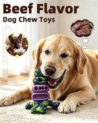 YINEYA Touch Dog Toys for Aggressive Chewers, Indestructible Dog Chew Toy in Saudi Arabia