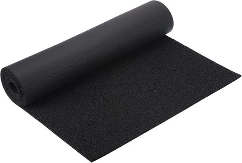 PATIKIL Closed Cell Neoprene Sponge Foam Sheet Roll, Easy Cut Weather Seal Rubber Insulation Soundproof Padding Non Adhesive for DIY, 1/4" T x 16.9" W x 78"L in Saudi Arabia