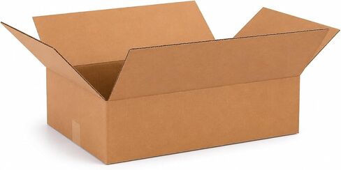 Partners Brand 20x14x6 Corrugated Cardboard Boxes, 20"L x 14"W x 6"H, Pack of 25 | Shipping, Packaging, Moving, Storage Box for Business, Strong Wholesale Bulk Boxes 20x14x6 20146 in Kuwait
