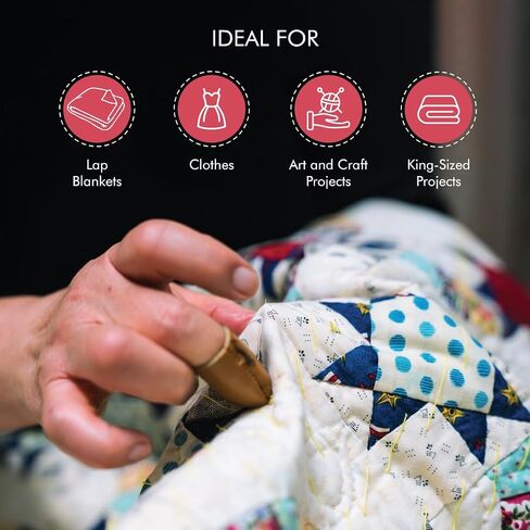 Fairfield Poly-Fil Extra-Loft Quilt Batting, Premium Polyester Batting for Quilting, Ideal for Lap Blankets and King-Sized Projects, Quilting Supplies, 120" X 120" in Kuwait