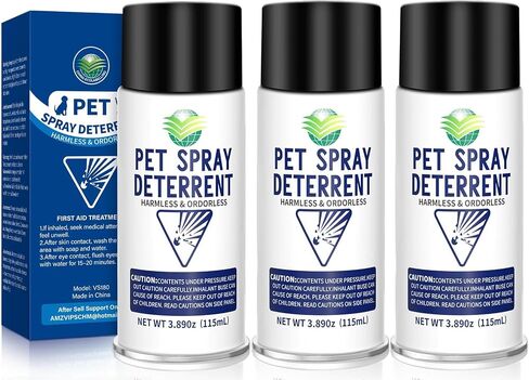 Motion Activated Cat Deterrent Spray Refill,3 Pack 11.67Oz in Kuwait