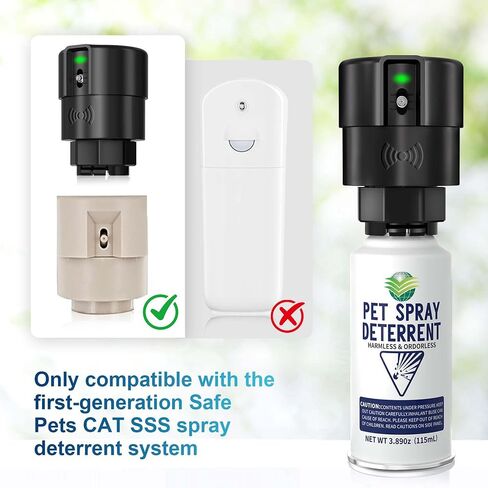 Motion Activated Cat Deterrent Spray Refill,3 Pack 11.67Oz in Kuwait