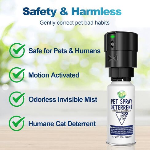 Motion Activated Cat Deterrent Spray Refill,3 Pack 11.67Oz in Kuwait